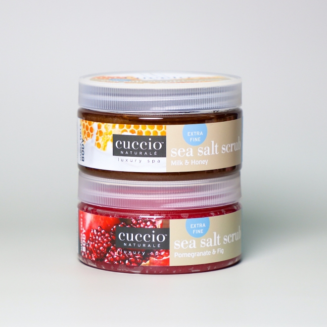 Cuccio Sea Salt Scrub สครับขัดผิว เนื้อละเอียด ขนาด 237 กรัม