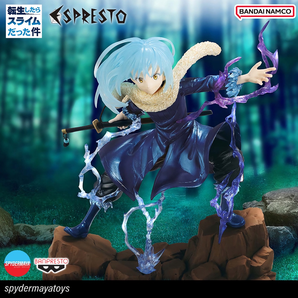 [พร้อมส่ง] ฟิกเกอร์ Rimuru Tempest ESPRESTO-Tempest effect and motions - Banpresto