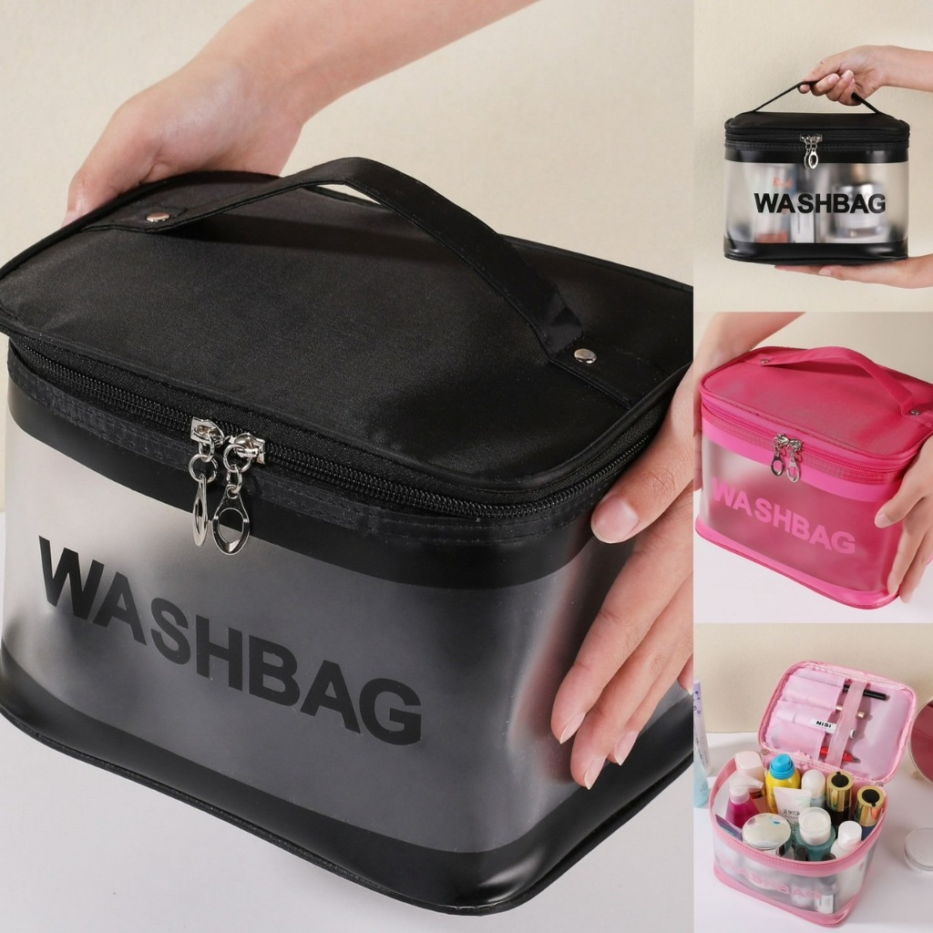 กระเป๋ากันน้ำ(GC-151)จัดระเบียบ เก็บเครื่องสำอางค์ PVCอย่างดี(GC-152)(GC-153)