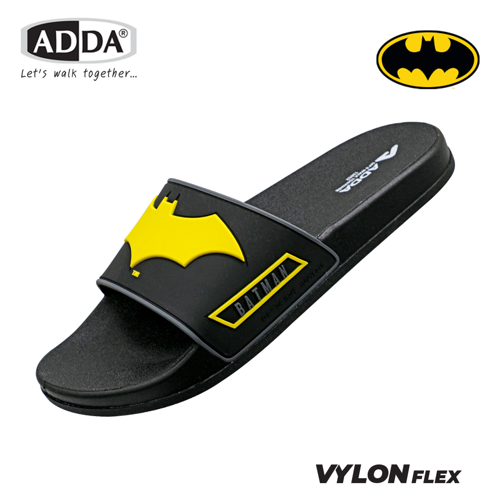 ซื้อ ADDA รองเท้าแตะลำลองแบบสวม สำหรับผู้ชาย Batman รุ่น 13652M1 (ไซส์ 7-10)