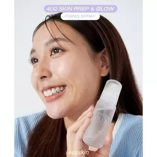เซ็ตติ้งสเปรย์ 4U2 SKIN PREP & GLOW FIXING SPRAY - เซ็ตติ้งสเปรย์4u2 Setting Spray สเปรย์ล็อคเมคอัพ