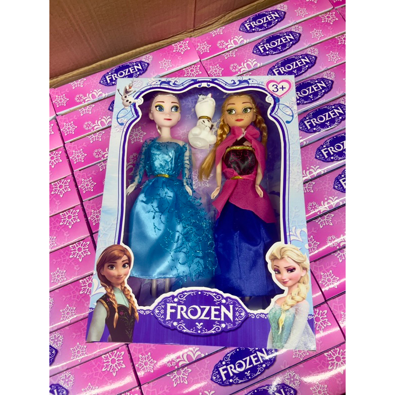 ของเล่น ตุ๊กตาแอลซ่า แอนนา Disney Frozen  ตุ๊กตาสามารถขยับข้อต่อได้