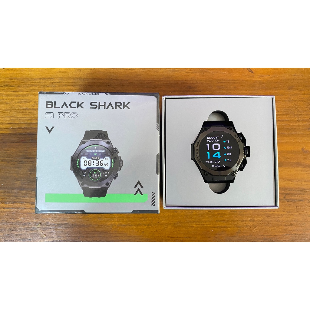 Black Shark S1 Pro สมาร์ทวอทช์ Chat GPT (มือสอง) คุยโทรศัพท์ได้ หน้าจอ Amoled