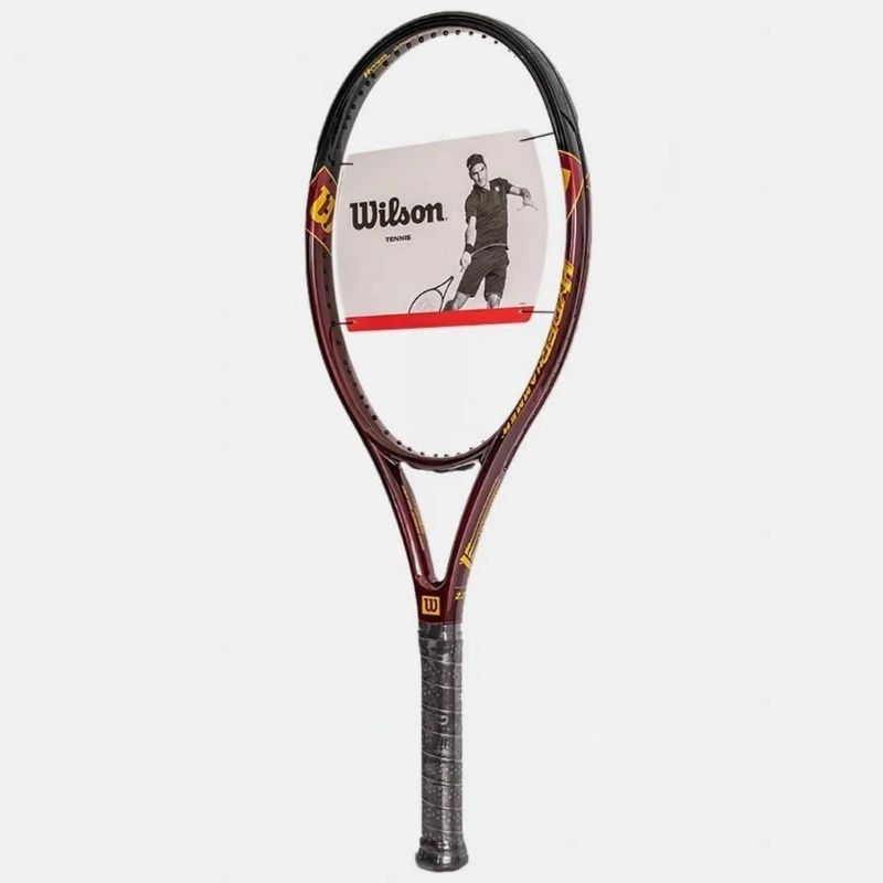 ไม้เทนนิส Wilson Hyper Hammer 2.3 Tennis Racket G2 4 1/4 | Black/Burgundy ( WR136211U2)ราคาลดเหลือ 5