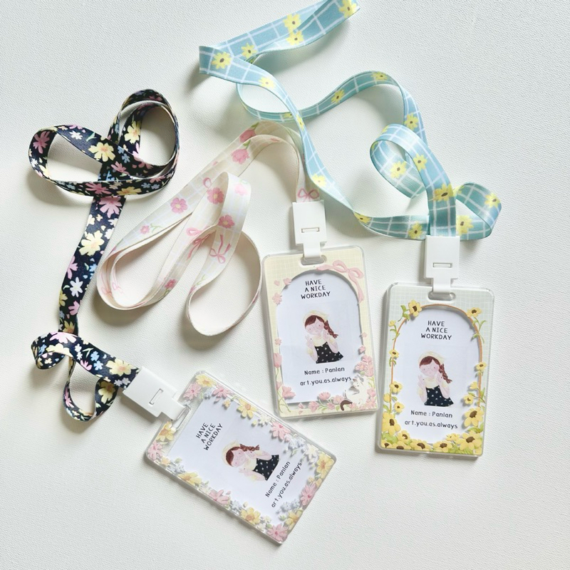 Card holder ที่ใส่บัตรและสายคล้องคออเนกประสงค์