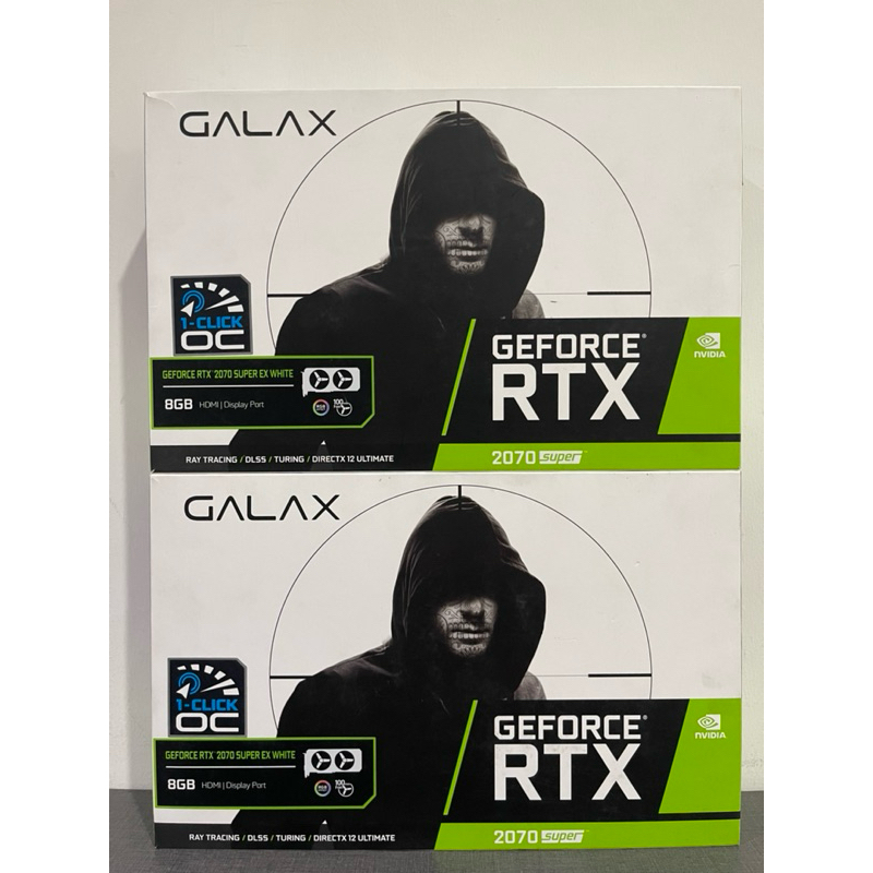 VGA (การ์ดแสดงผล) GALAX GEFORCE RTX 2070 SUPER EX WHITE (1-CLICK OC) - 8GB GDDR6 (มือสอง) ประกันร้าน