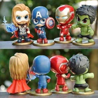 โมเดลฮีโร่ PVC เซ็ต 4 ตัว ฮีโร่