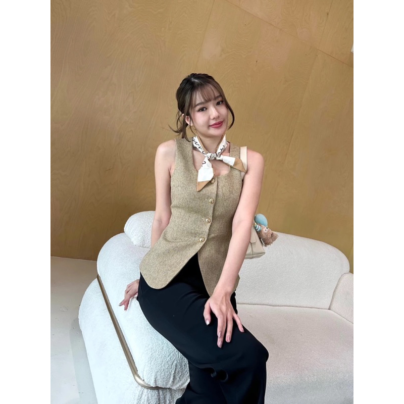 Summernade รุ่น irene vest สี camel