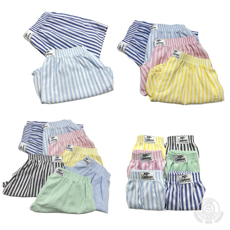 Sawasdee boxer (ฟรีไซร์) กางเกงบ๊อกเซอร์ ไม่มีตะเข็บหลัง ขาสั้น สำหรับผู้หญิง ผู้ชายและทอม