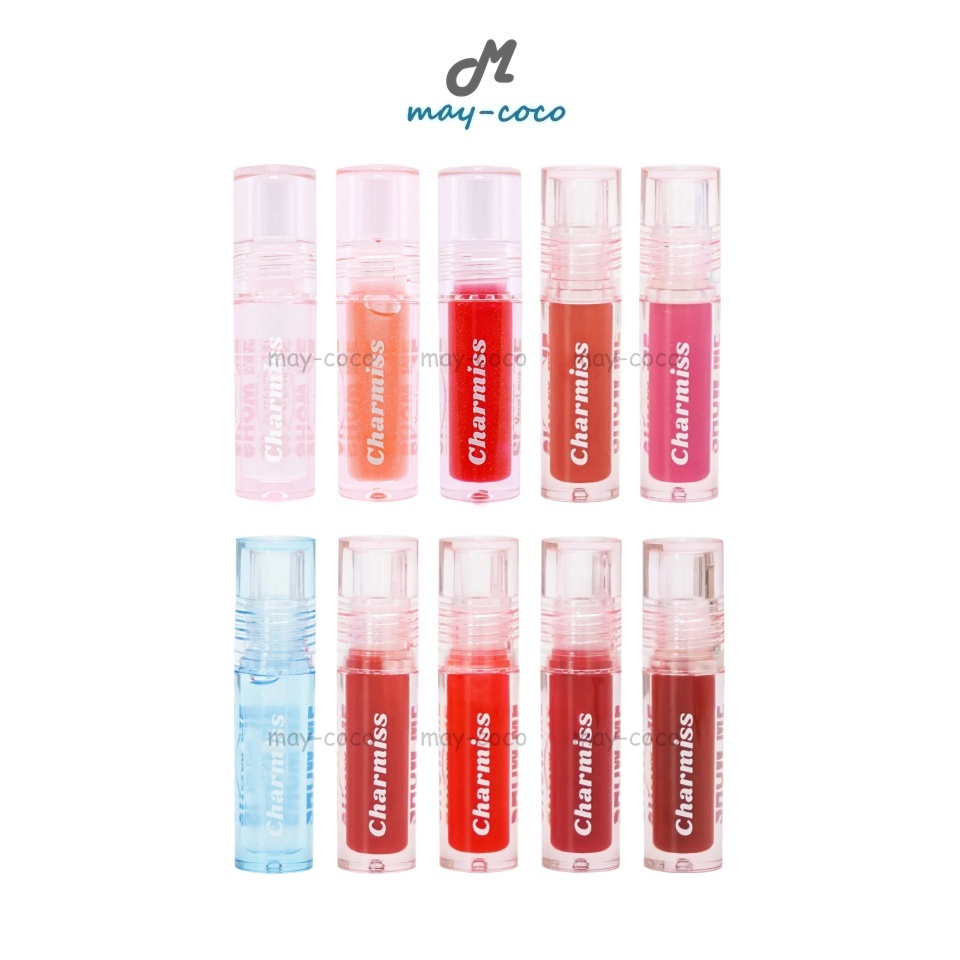 ถูก/แท้/มีไลฟ์ (มีสีใหม่) ลิป Charmiss Show Me Your Love Glitter Lip Gloss The Universe กลอส กลิตเตอร์ ฉ่ำวาว เปลี่ยนสี