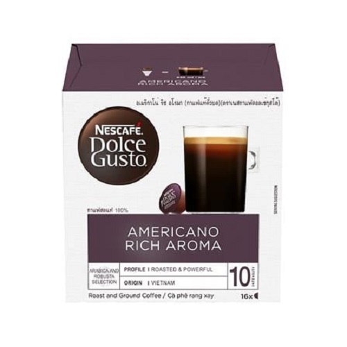 แคปซูลเครื่องชงกาแฟ NESCAFE DOLCE GUSTO AMERICANO RICH AROMA