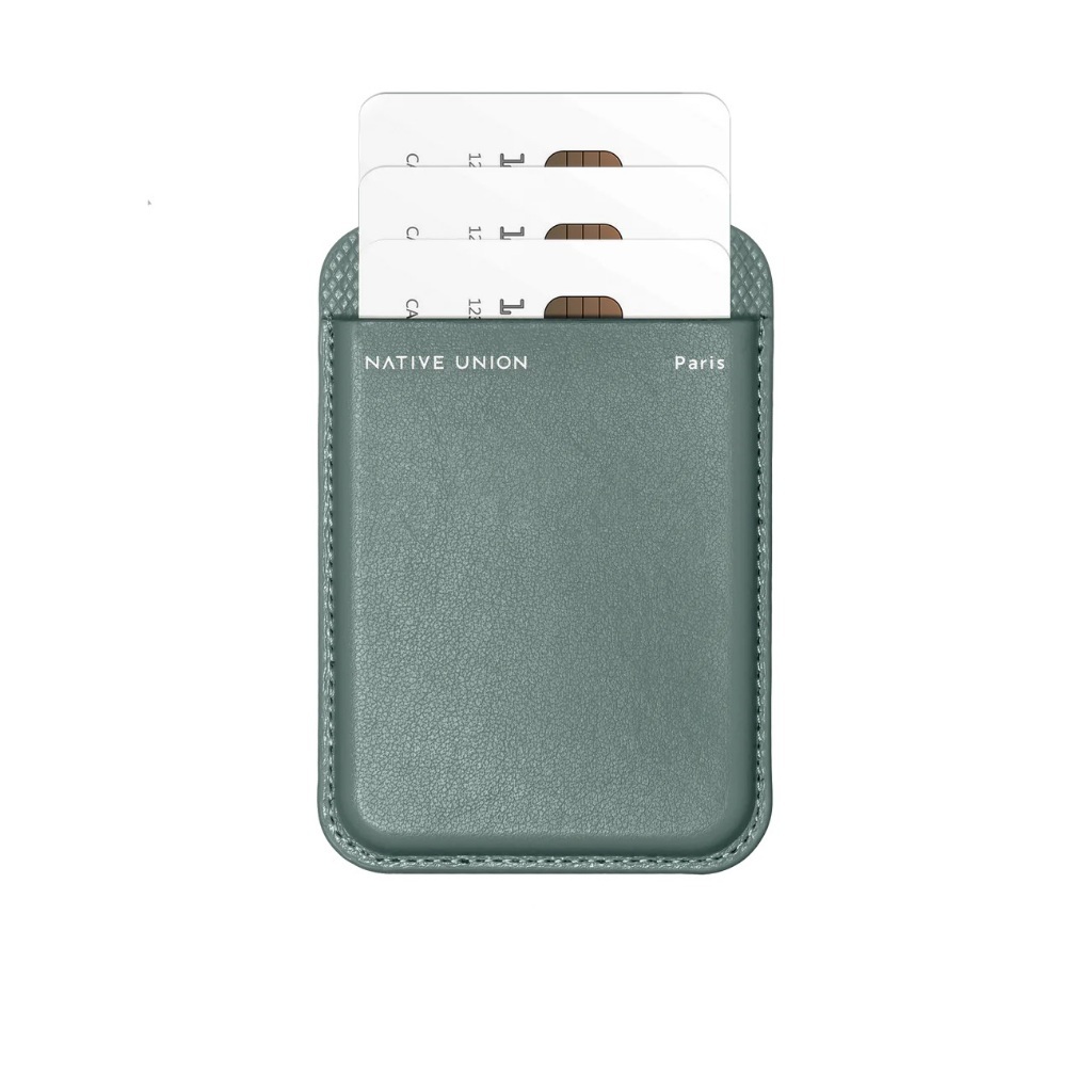 กระเป๋าใส่บัตร Native Union Classic Card Wallet - Black/ Kraft/ Slate Green
