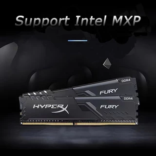 Hyperx Fury RAM DDR4 4GB 8GB 16GB แรม 2133Mhz 2400Mhz 2666Mhz 3200Mhz 3600Mhz DIMM PC 1.2V รักษาหัวใจไว้ 3 ปี