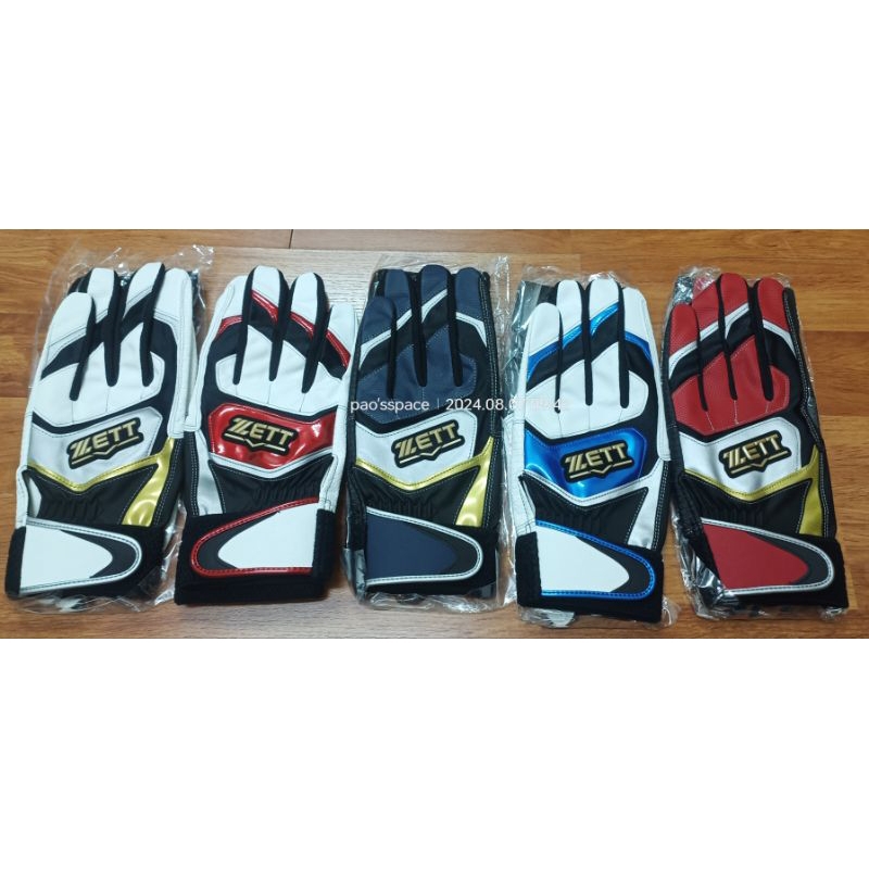 ZETT Impact Japan batting gloves ถุงมือใส่ตีเบสบอลและซอฟท์บอล ขนาด S M L