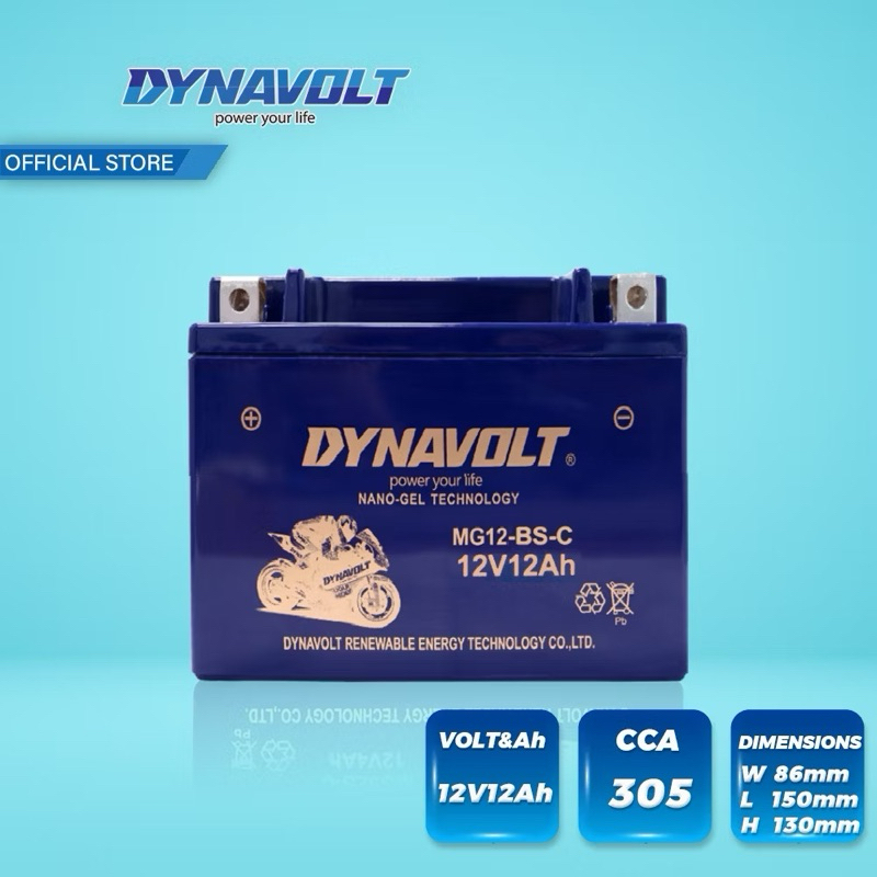 DYNAVOLT Nano GEL-MG12-BS-C