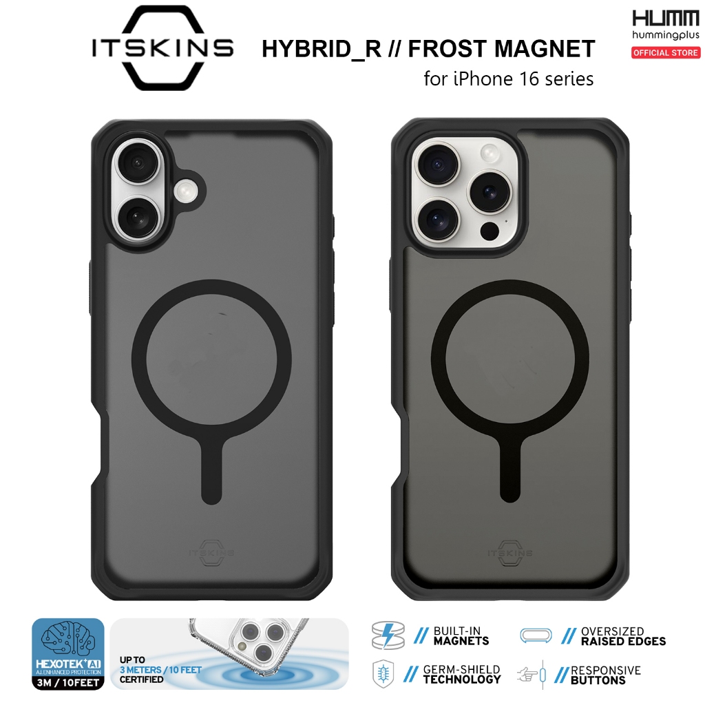เคส ITSKINS HYBRID R FROST - สำหรับ iPhone 16 / 16 Pro / 16 Promax