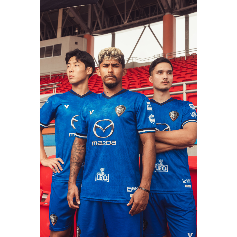 VOLT - เสื้อแข่ง เหยือน นครราชสีมา เอฟซี สีน้ำเงิน เสื้อกีฬา NRMFC AWAY BLUE JERSEYS 2024/25