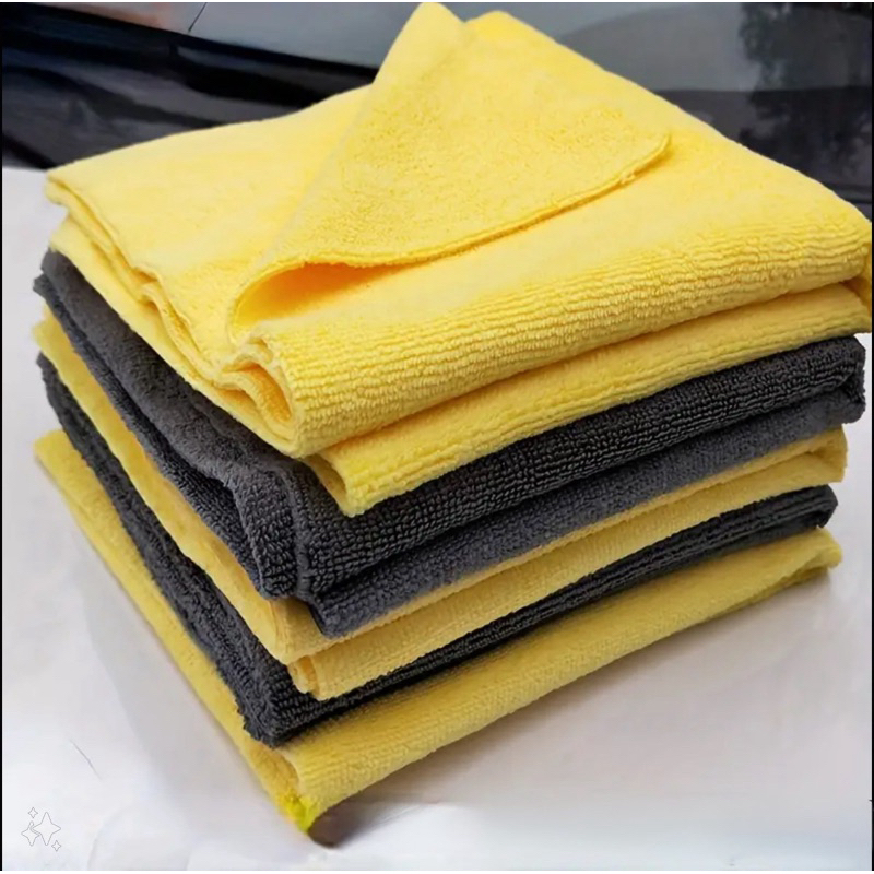 ผ้าไมโครไฟเบอร์ขนสั้นไร้ขอบ ขนาด 40x40cm 300gsm