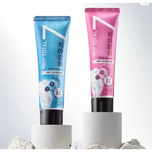 พร้อมส่ง ของแท้ Perioe Total 7 Intense Original Repair Toothpaste ป้องกันฟันผุ ช่วยปกป้องเคลือบฟัน ช่วยขจัดกลิ่นปาก