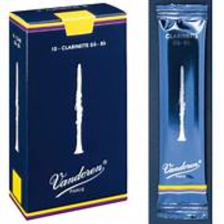 ลิ้นคลาริเน็ต Bb Clarinet Vandoren Traditional คุณภาพสูง ของแท้ (แยกชิ้น)