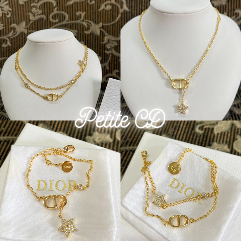 SALE สร้อยคอ สร้อยข้อมือ ดาว ดิออร์ dior petite dioramour