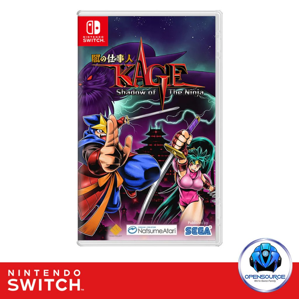 [พร้อมส่ง]Nintendo: KAGE Shadow of the Ninja - Reborn (ASIA EN/CH/KR/JP) - Nintendo Switch