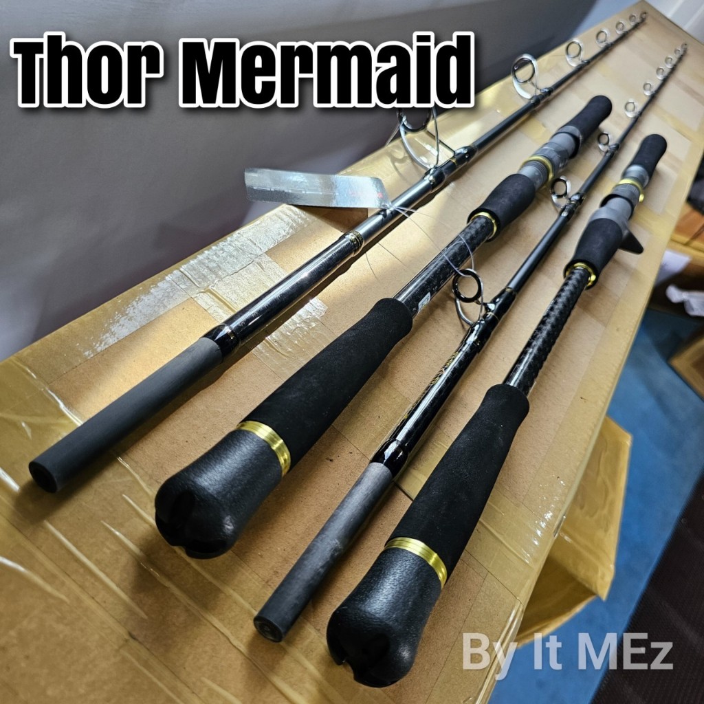 ของแท้ ราคาถูก ❗❗ คันนางเงือก Jigging Mermaid THOR 6.3 ฟุต เหมาะกับงานช่อน ชะโด เหยื่อสด ทะเล อัดบึก หน้าดิน