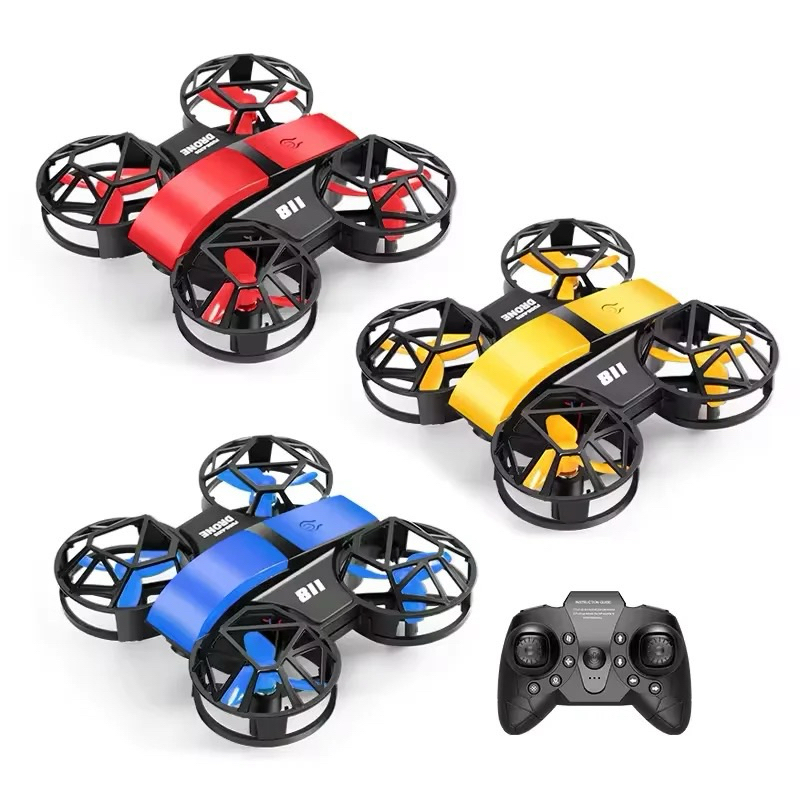 โดรนจิ๋วบังคับวิทยุ VV880-92 DRONE ระบบ4CH2.4GHz(ไม่มีกล้อง)มีไฟบินล็อคความสูง แบตเตอรี่ชาร์จอุปกรณ์พร้อมเล่น