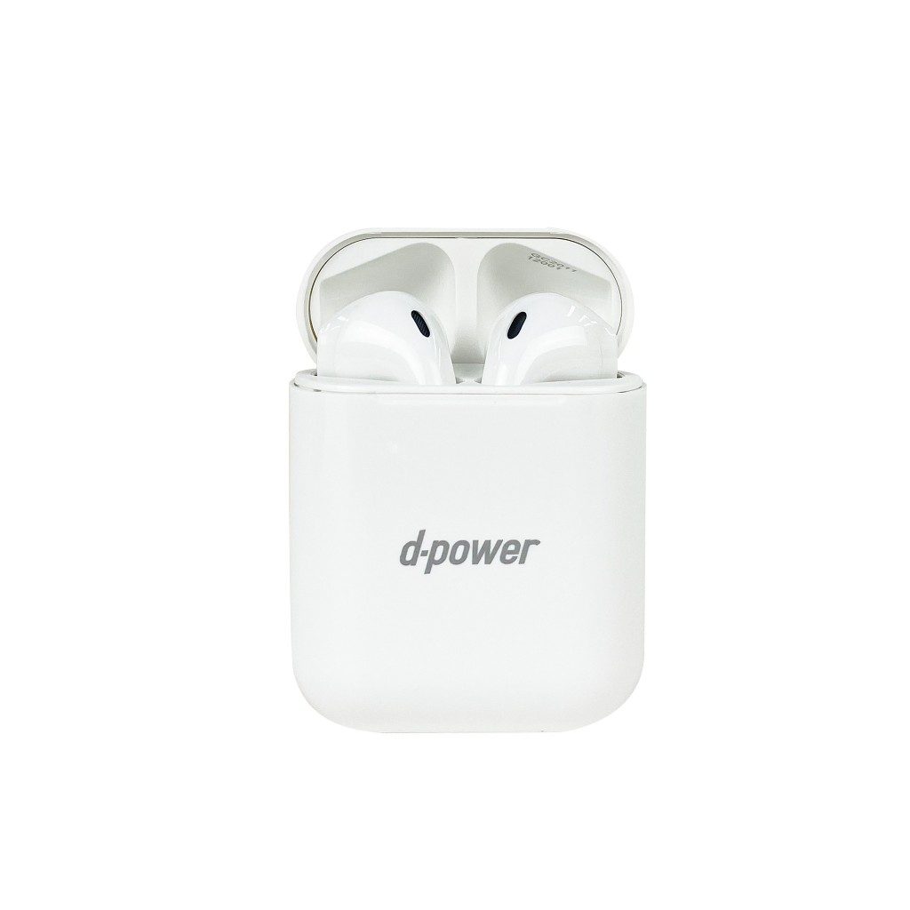 [Hot Item]d-power หูฟังบลูทูธ TWS รุ่น BT-12 หูฟังไร้สายบลูทูธ 5.0 ไมค์ชัด เสียงดี กันละอองน้ำได้ รับประกัน 1 ปี