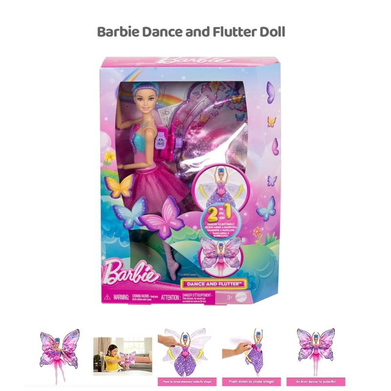 Barbie dance and flutter doll