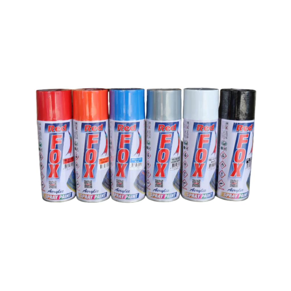 Red FOX BOSNY สีสเปรย์ พ่นรองพื้น กันสนิม มีส่วนผสมของสารอะคริลิค แท้ 100% ขนาด 400 cc thumbnail 4