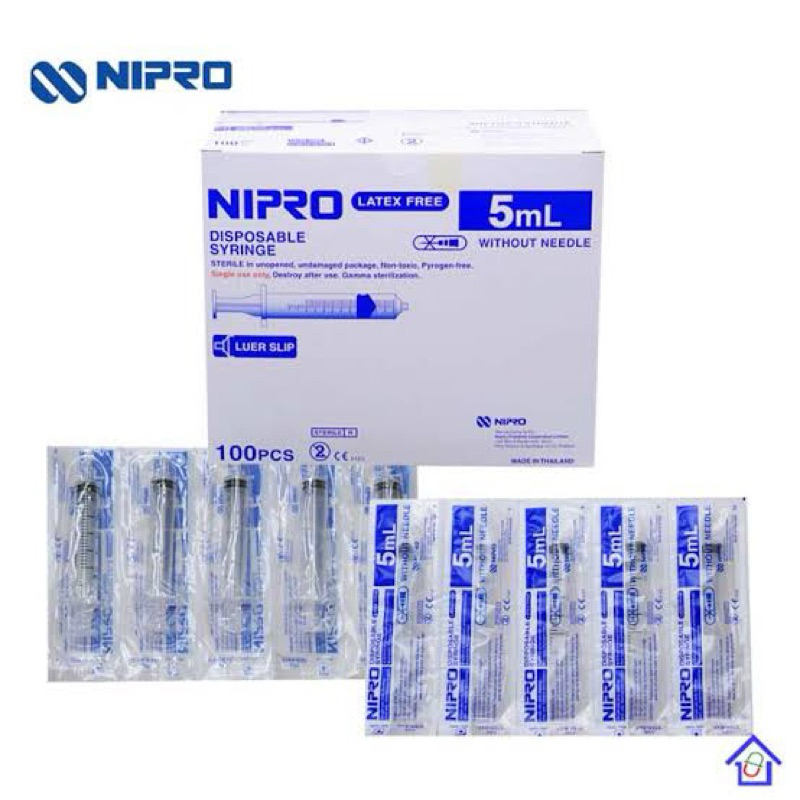กระบอกฉีดยา syringeฉีดยา syringe nipro