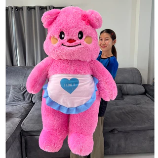 ตุ๊กตาหมีเนย (กำลังดังในติ๊กตอก) ตัวใหญ่ขนาด 24 นิ้ว กับ 110 ซม ตัวนุ่ม ขนเงา