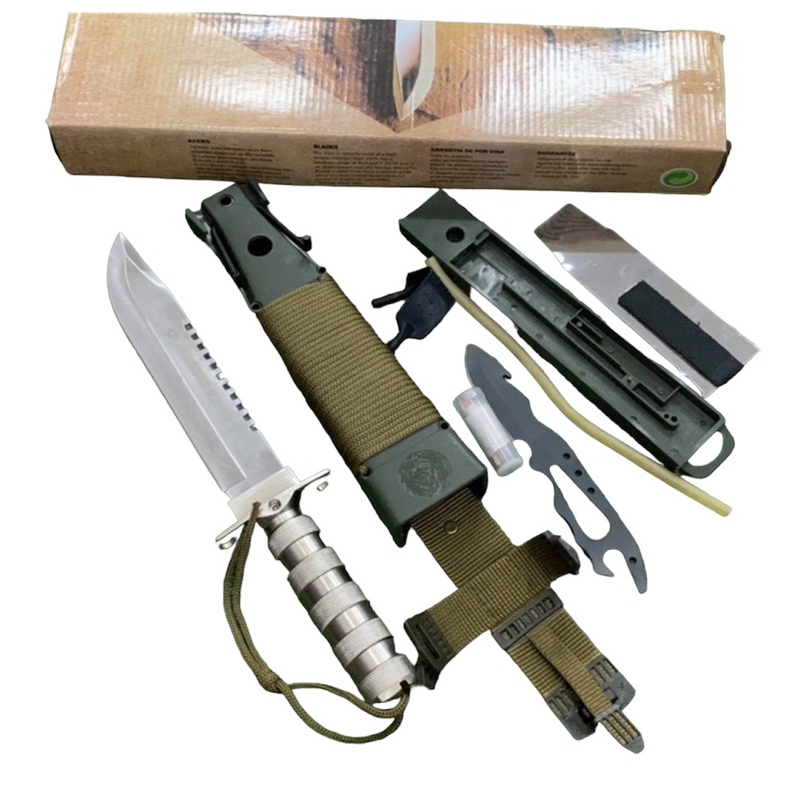 มีด JUNGLE KING 1  พร้อมปลอกมีด พร้อมส่ง สินค้าคุณภาพดี