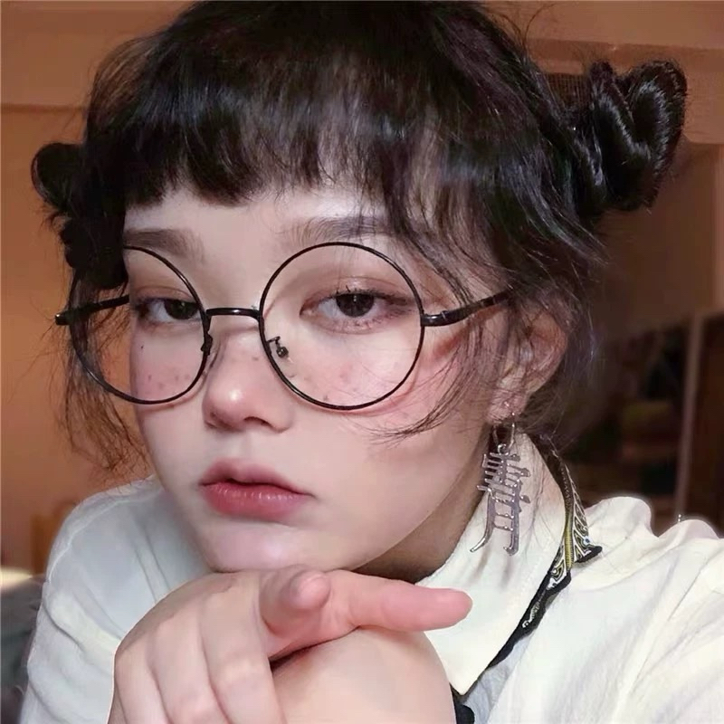 รุ่นDro46 *Anti-blue เลนส์บลูบล็อค แว่นตากรองแสงมือถือ และคอมฯ"แว่นทรงกลม" แว่นตากรองแสงคอมพิวเตอร์