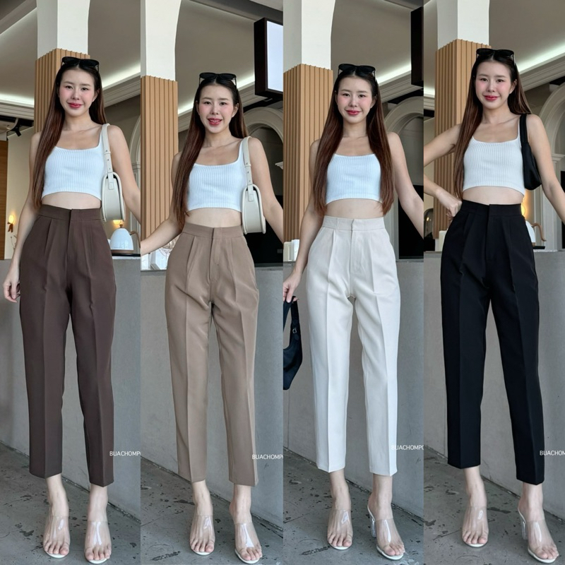 กางเกงขากระบอกเล็ก Buachompoo