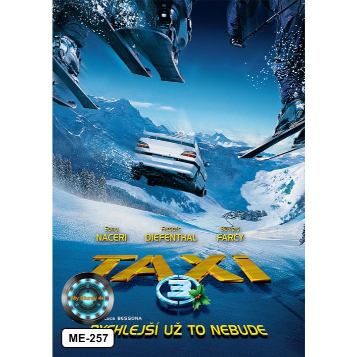 DVD เสียงไทยมาสเตอร์ หนังใหม่ หนังดีวีดี Taxi 3 แท็กซี่ขับระเบิด 3