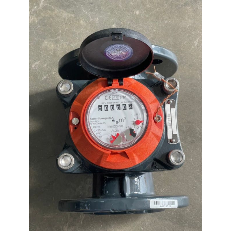 Powagaz ขนาด 2 นิ้ว มาตรน้ำร้อน มิเตอร์น้ำร้อน water meter มิเตอร์น้ำ130องศา มาตรวัดน้ำ มิเตอร์น้ำ