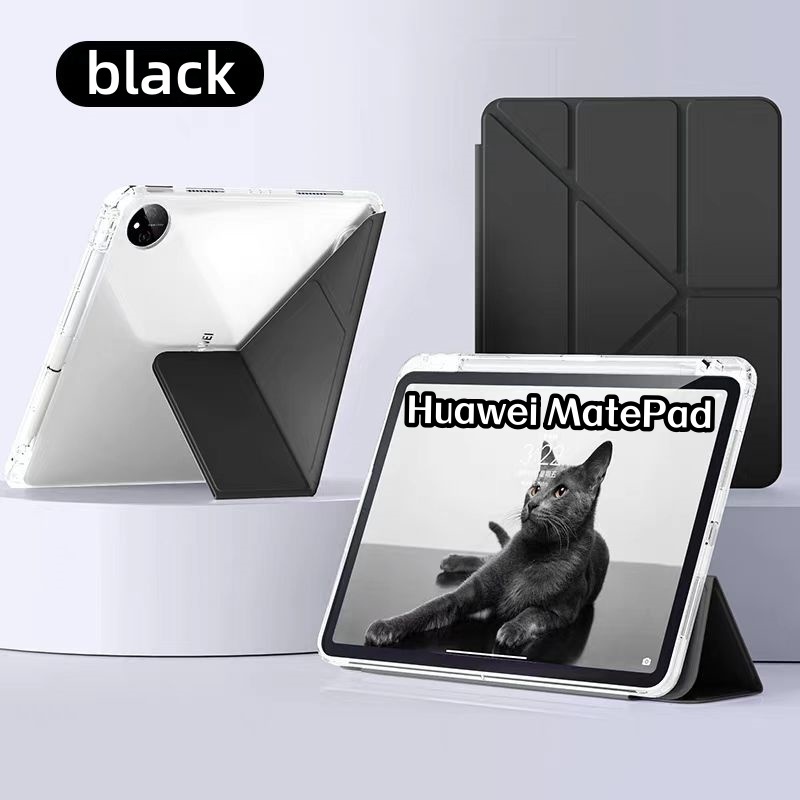 กันกระแทก เคส Huawei MatePad 11/MatePad 11.5 S 2024 huawei matepad se 11 เคส เคสฝาพับ ฝาหลังใส Case pro11 2022/2024