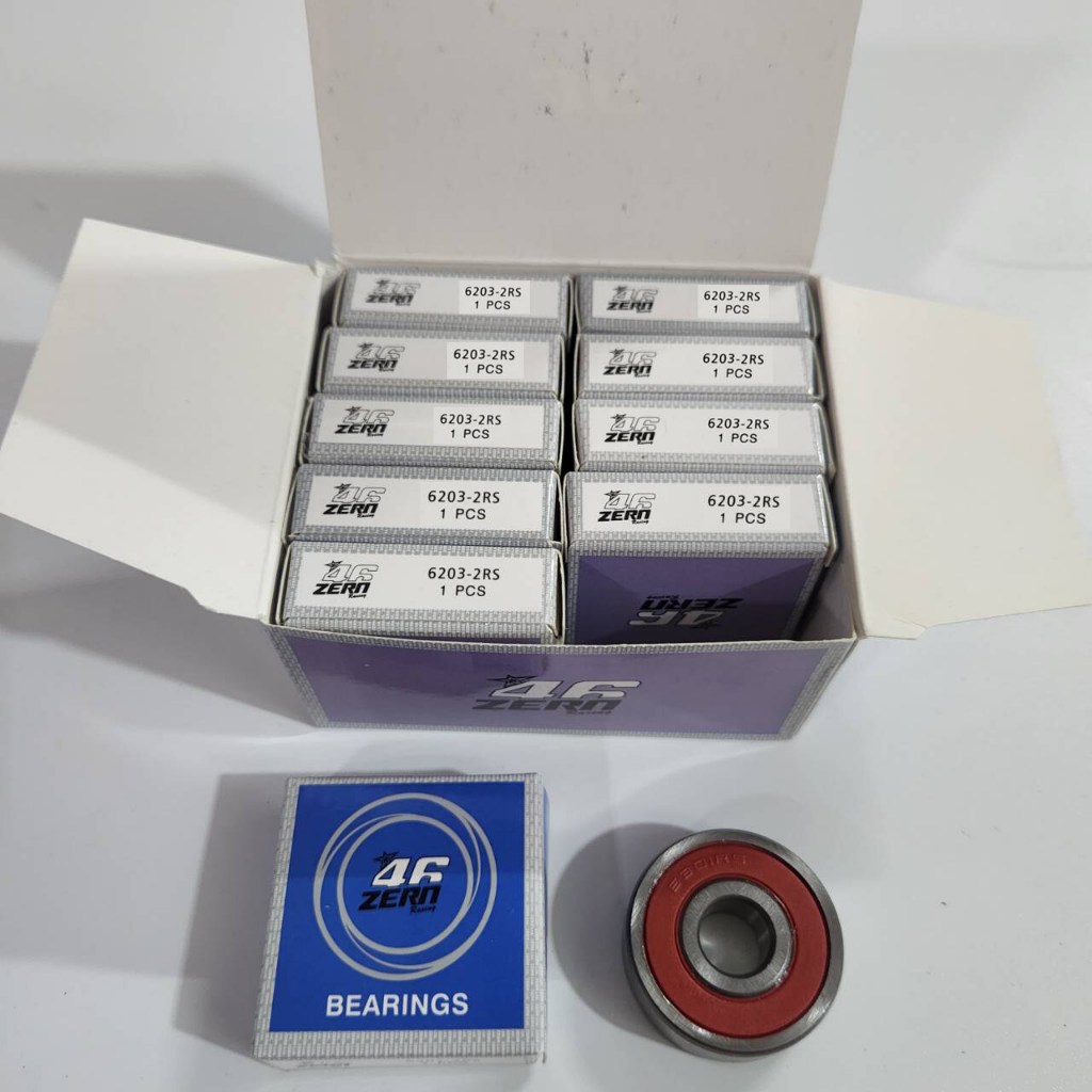 ZERN 10ลูก ลูกปืน 6203 ZZ ยกกล่อง 10 ลูก