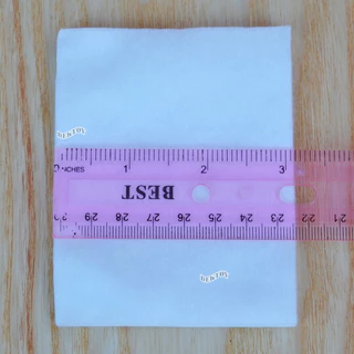 D-nee ดีนี่ สำลีแผ่นขนาดจัมโบ้แผ่นใหญ่พิเศษ 3 x 4 นิ้ว 100 กรัม