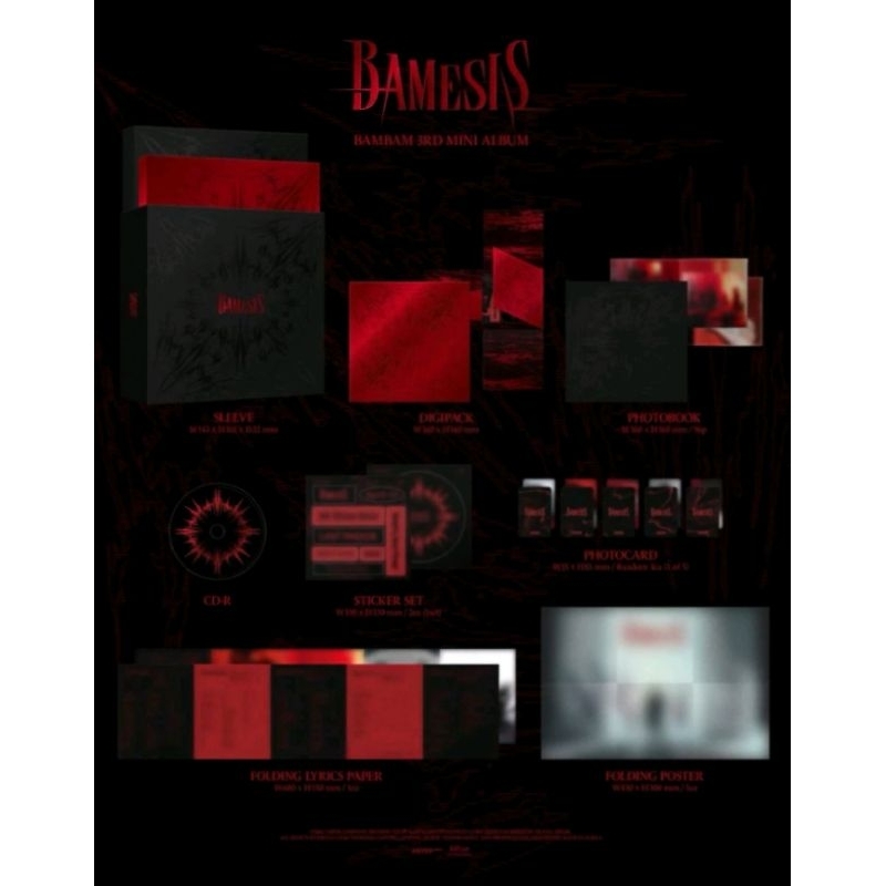 Bamesis BamBam mini album พร้อมส่ง