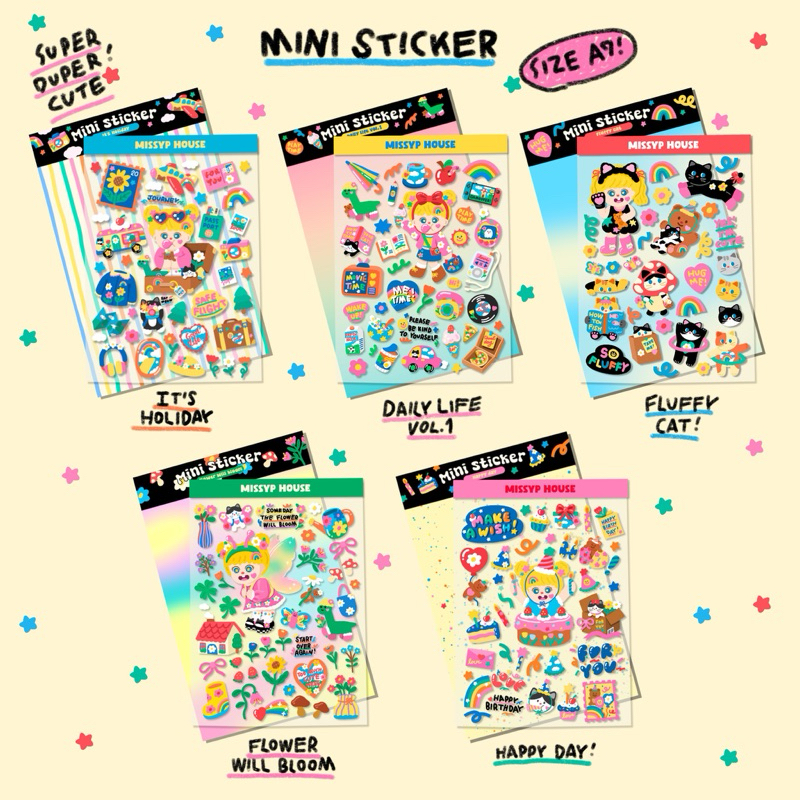 MISSYP MINI STICKER SIZE A7