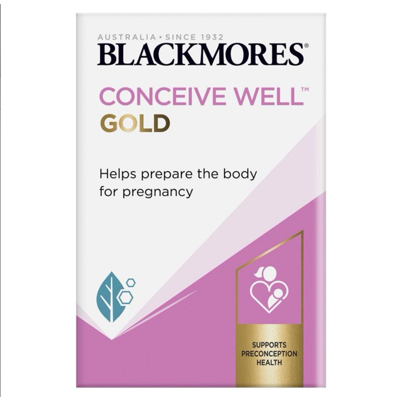 Blackmores Conceive Well Gold 28 Tablets & 28 Capsules