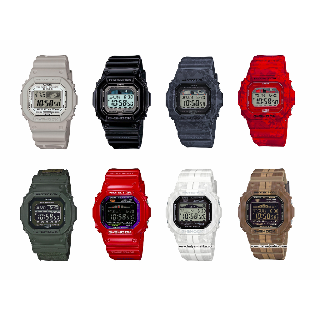 นาฬิกา Casio G-Shock Digital รุ่น GB-5600,GLX-5600,GLS-5600,GWX-5600 Series