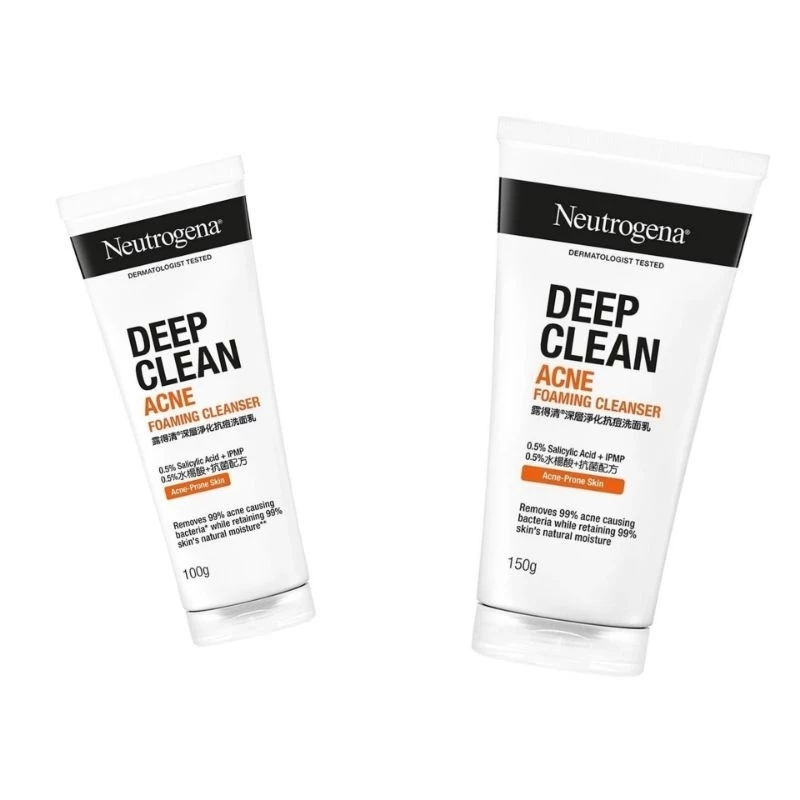 Neutrogena Deep Clean Acne Foaming Cleanser 100g/150g