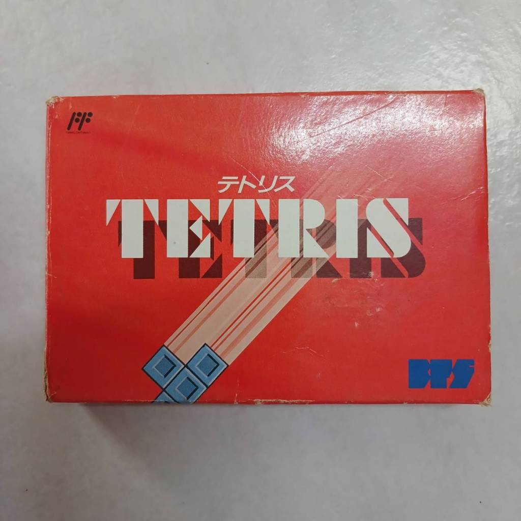 ตลับเกมแฟมิคอม H1 famicom  BPS Famicom Tetris Retro มือสอง พร้อมกล่องและคู่มือ