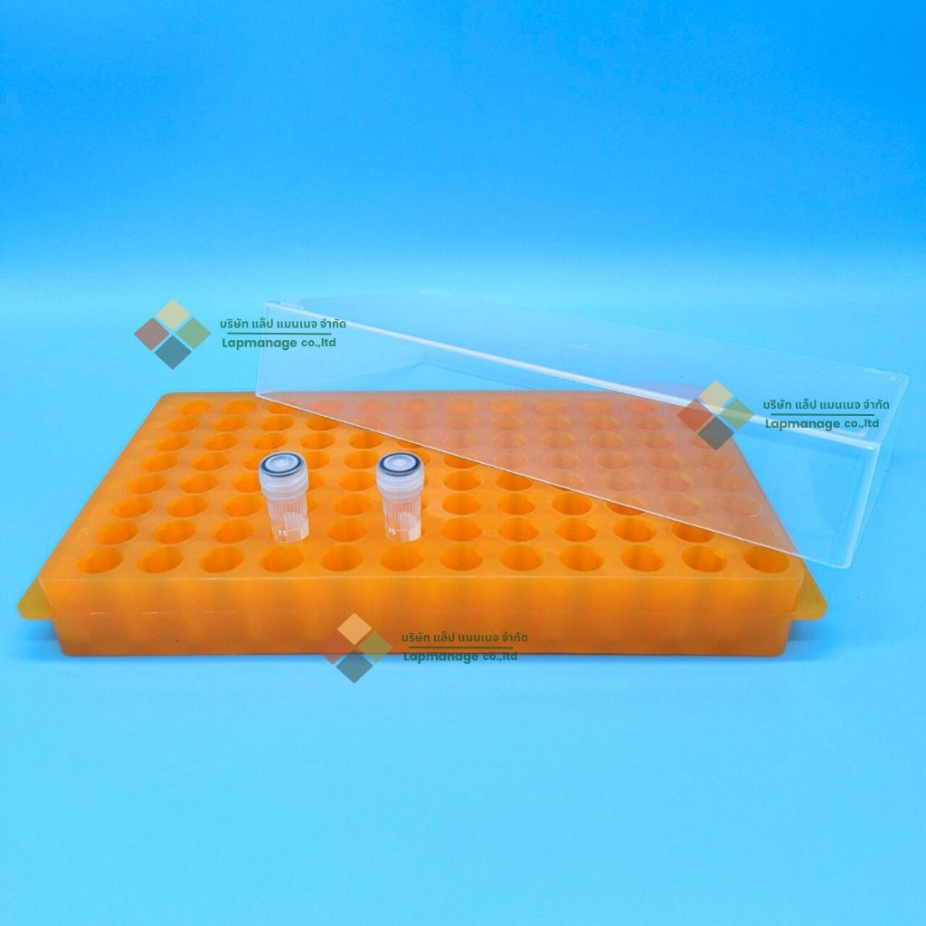 ถาดเก็บไมโครทิวป์ 96ช่อง Racks for Microtube 96-well & 60-well