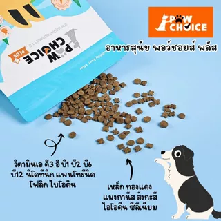 อาหารสุนัข PawChoice Plus 10 Kg
