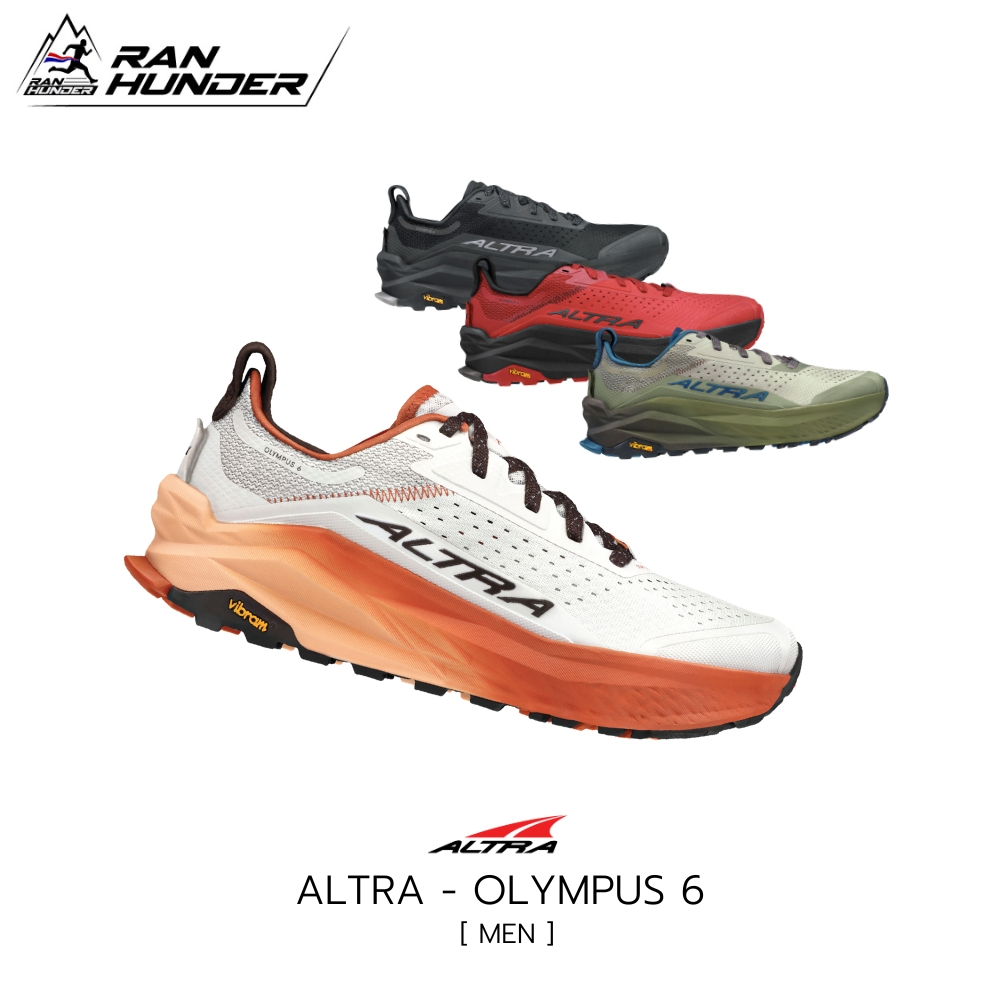 [วันที่ 24 - 25 ลดเหลือ 4,227.- ] ALTRA - OLYMPUS 6 [ MEN ] รองเท้าวิ่งเทรล รองเท้าเดินป่าผู้ชาย